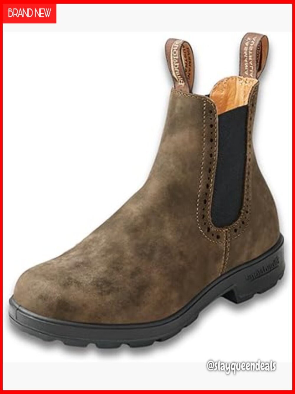 Premium Leather High Top Chelsea Boots, True to Size, Water Resistant